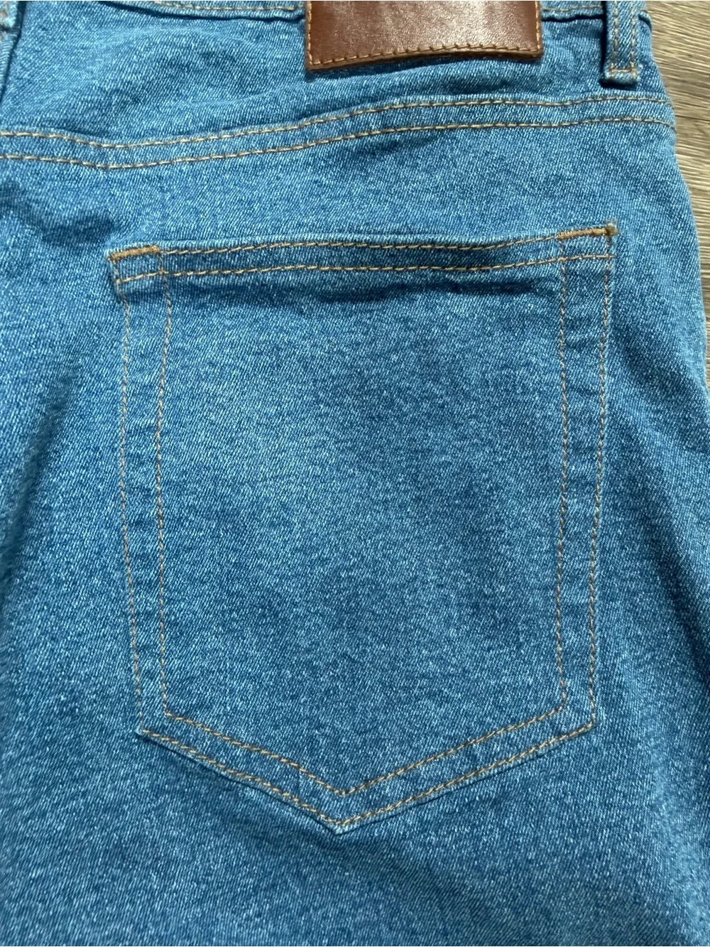 Men's M Tailor Straight Leg Stretch Jeans Blue Denim Approx W30 L28
